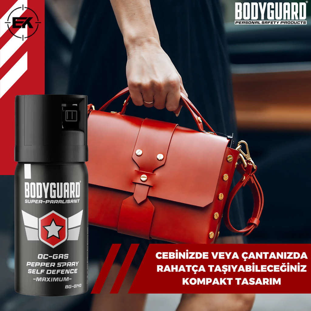 Bodyguard 2'li Biber Gazı Seti 40 ml