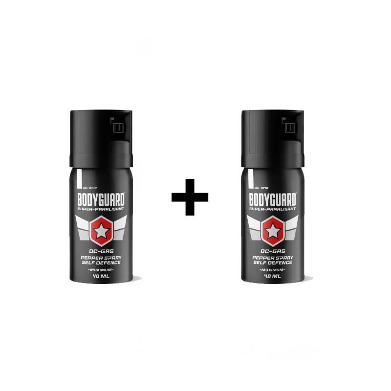 Bodyguard 2'li Biber Gazı Seti 40 ml