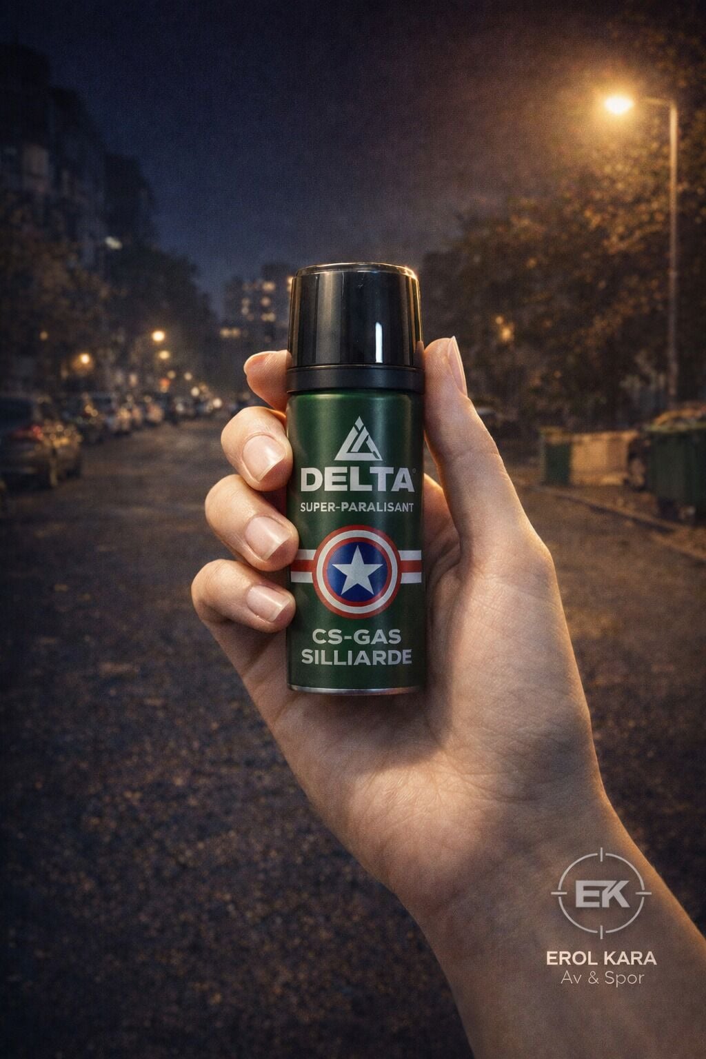 Delta 50 Ml Taşınabilir Savunma Spreyi Biber Gazı