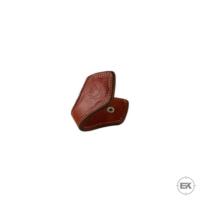 Deri Kaplı Tüfek Askısı Seti - Duvarda Sergileme Aparatı (2'li Set)