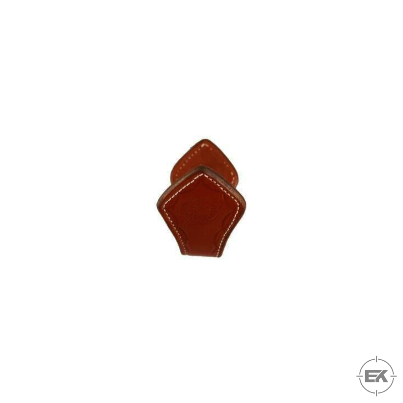 Deri Kaplı Tüfek Askısı Seti - Duvarda Sergileme Aparatı (2'li Set)