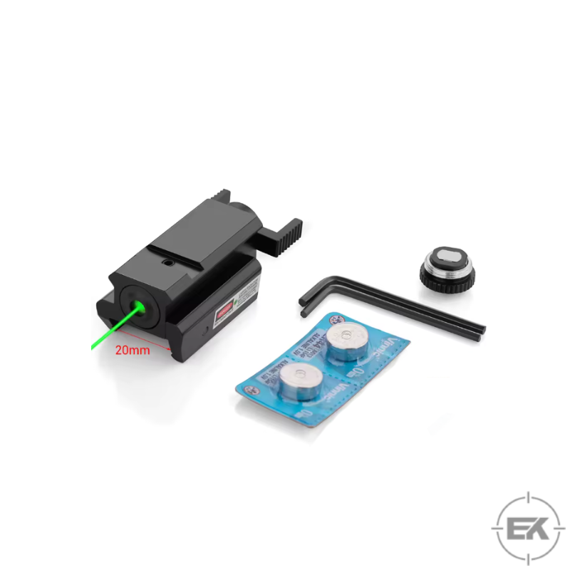 Taktik Yeşil- Kırmızı Silah Lazer Nişangahı - Polimer ve Yerli Tabancalarla Uyumlu