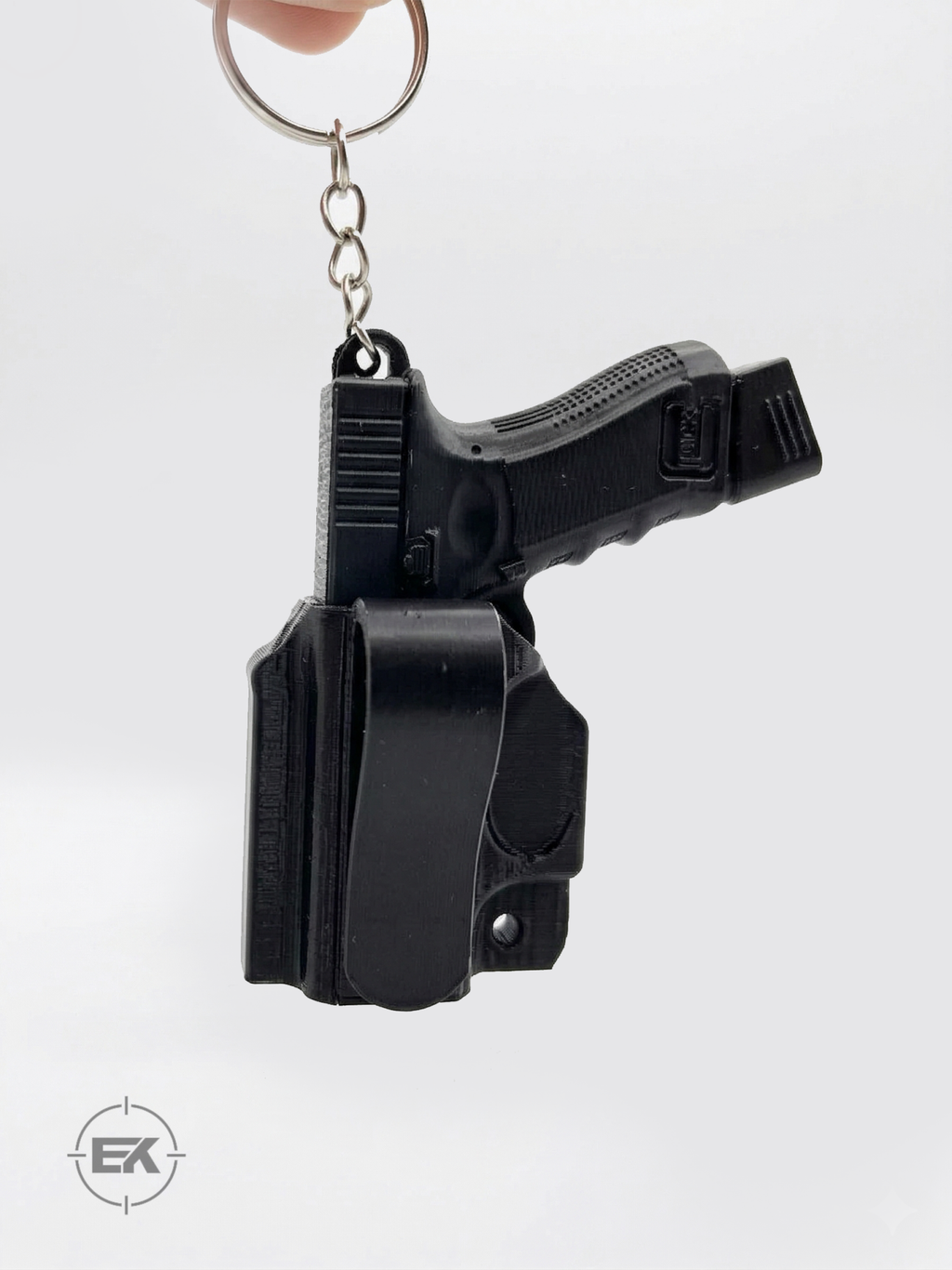Glock Tabanca Anahtarlık | Kılıflı, Klipsli ve Orijinal Logolu
