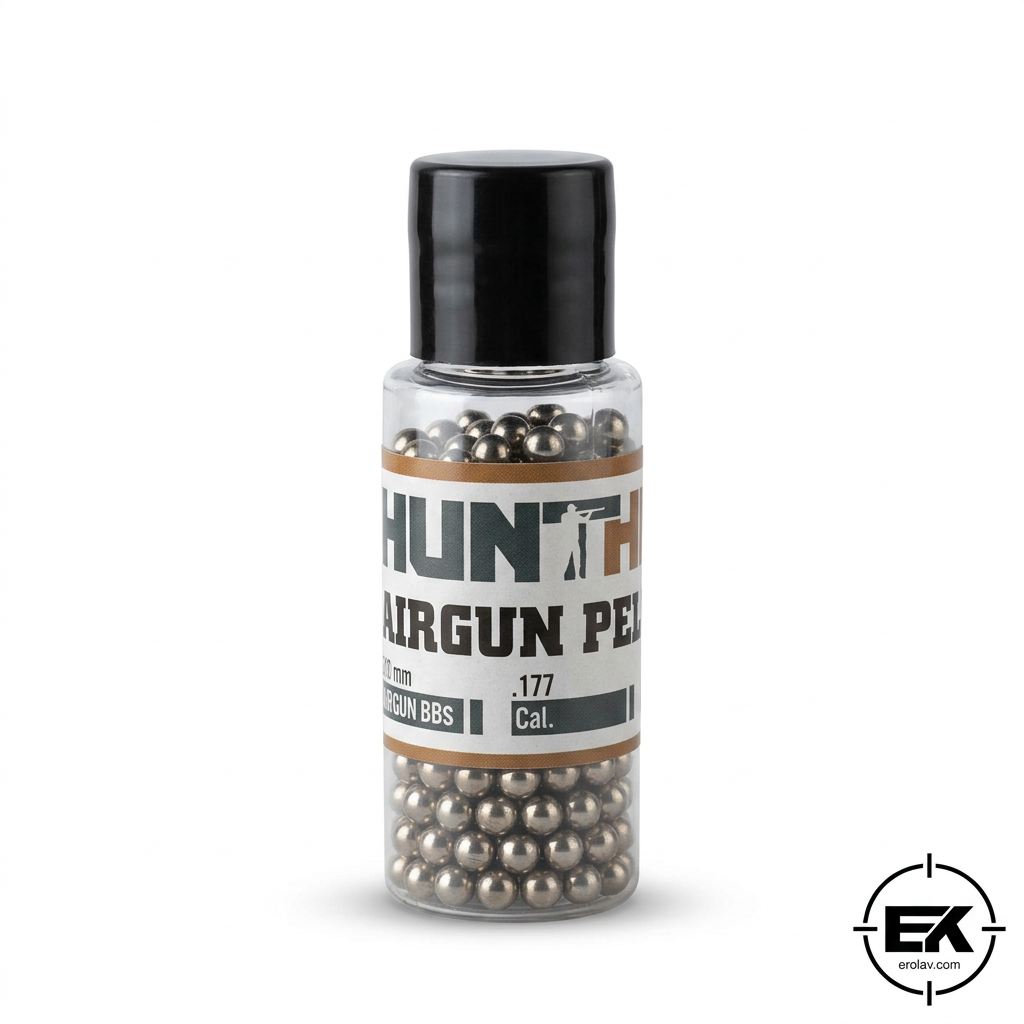 Hunthink 300 adet çelik bilye küçük şişe