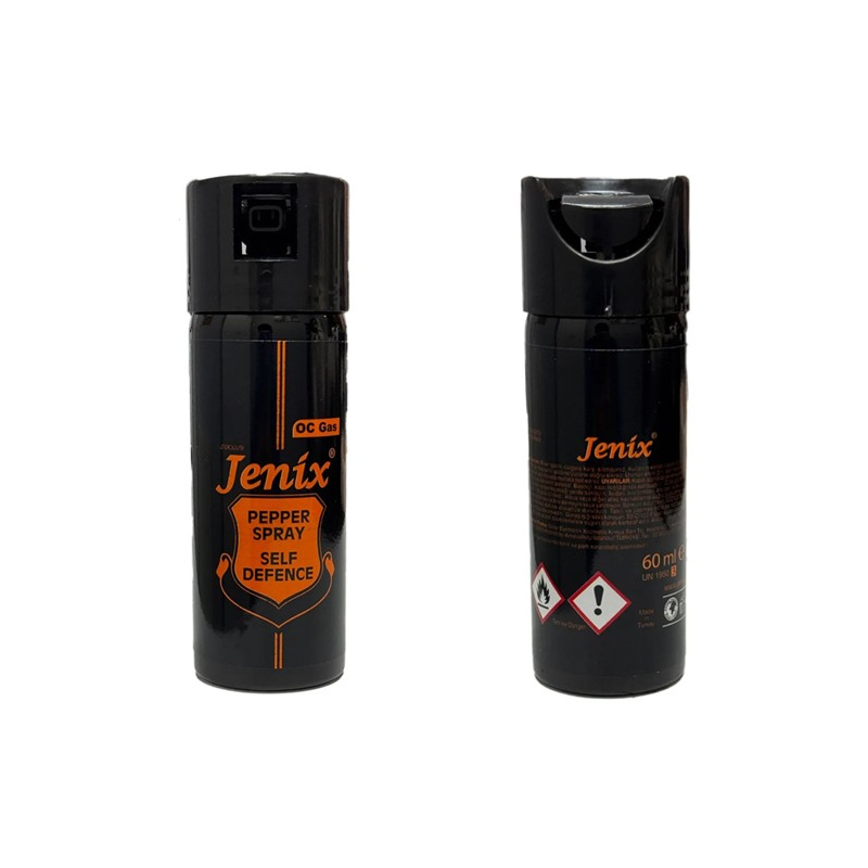 Jenix Biber Gazı 60 ml | Yüksek Etkili OC Formüllü Kişisel Savunma Spreyi