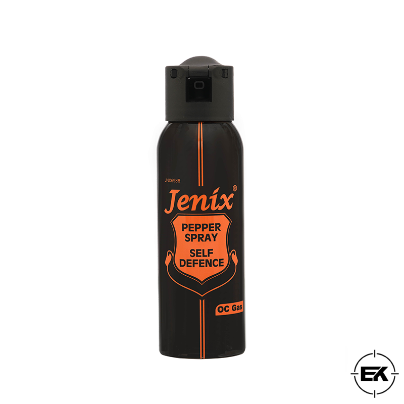 Jenix 100 ml Biber Göz Yaşartıcı Sprey - Profesyonel Polis ve Bekçi Boy Koruyucu Ekipman - Yüksek Etkili Güvenlik Spreyi - Emniyet Kilitli