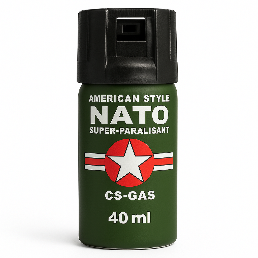Nato Biber Gazı 40ML Kompakt Boy Taşınabilir Savunma Spreyi