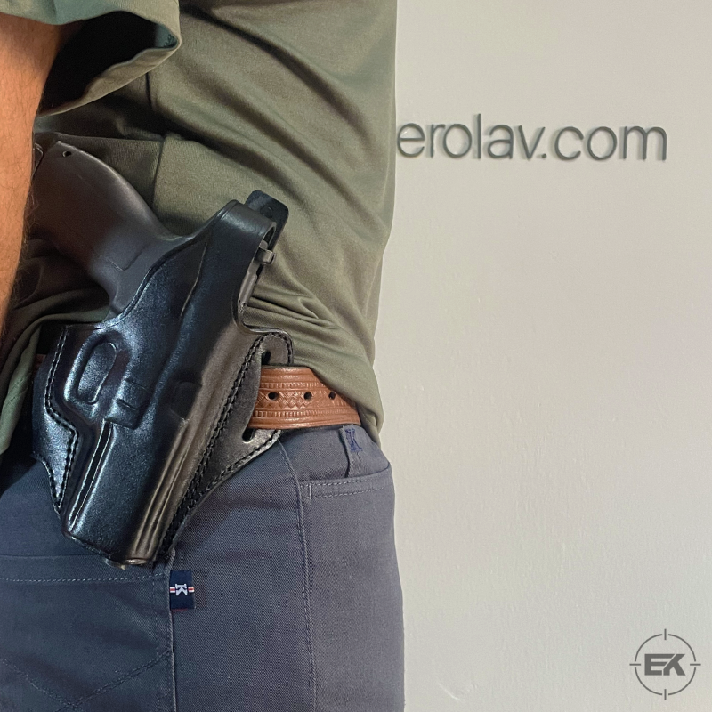 SAR-9 ve TP-9 Tam Kelebek Taşıma Silah Kılıfı | Deri Kılıf