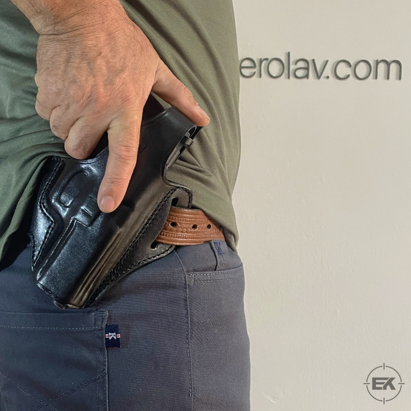SAR-9 ve TP-9 Tam Kelebek Taşıma Silah Kılıfı | Deri Kılıf