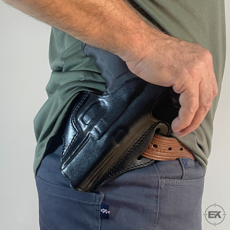 SAR-9 ve TP-9 Tam Kelebek Taşıma Silah Kılıfı | Deri Kılıf