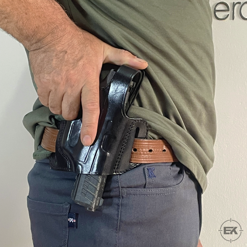 SAR-9 ve TP-9 Yarım Kelebek Taşıma Silah Kılıfı | Deri Kılıf