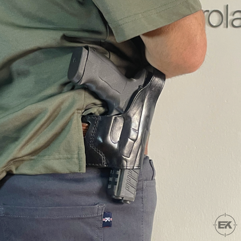 SAR-9 ve TP-9 Yarım Kelebek Taşıma Silah Kılıfı | Deri Kılıf
