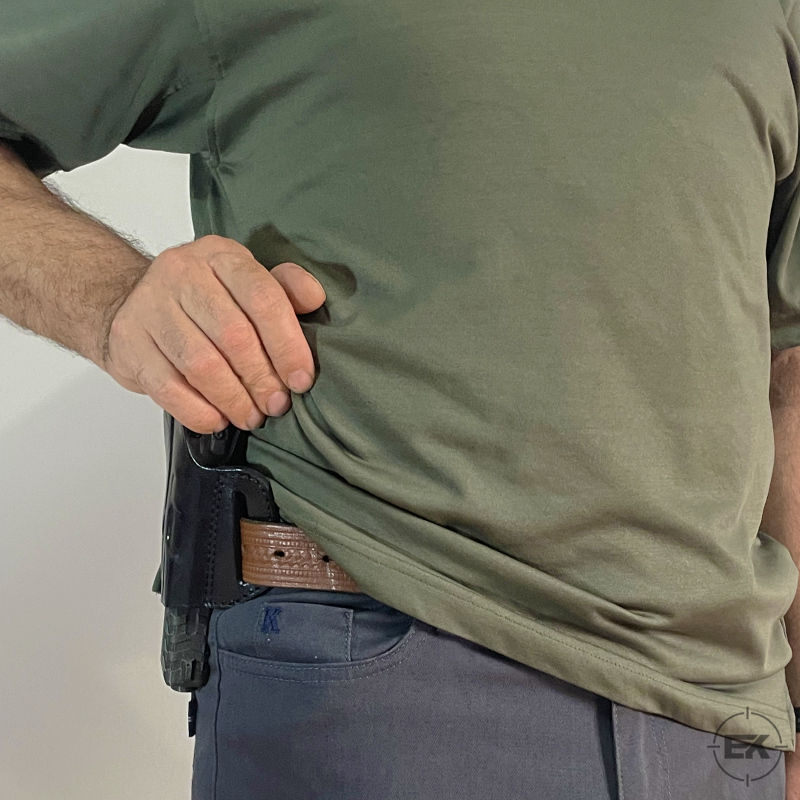 SAR-9 ve TP-9 Yarım Kelebek Taşıma Silah Kılıfı | Deri Kılıf